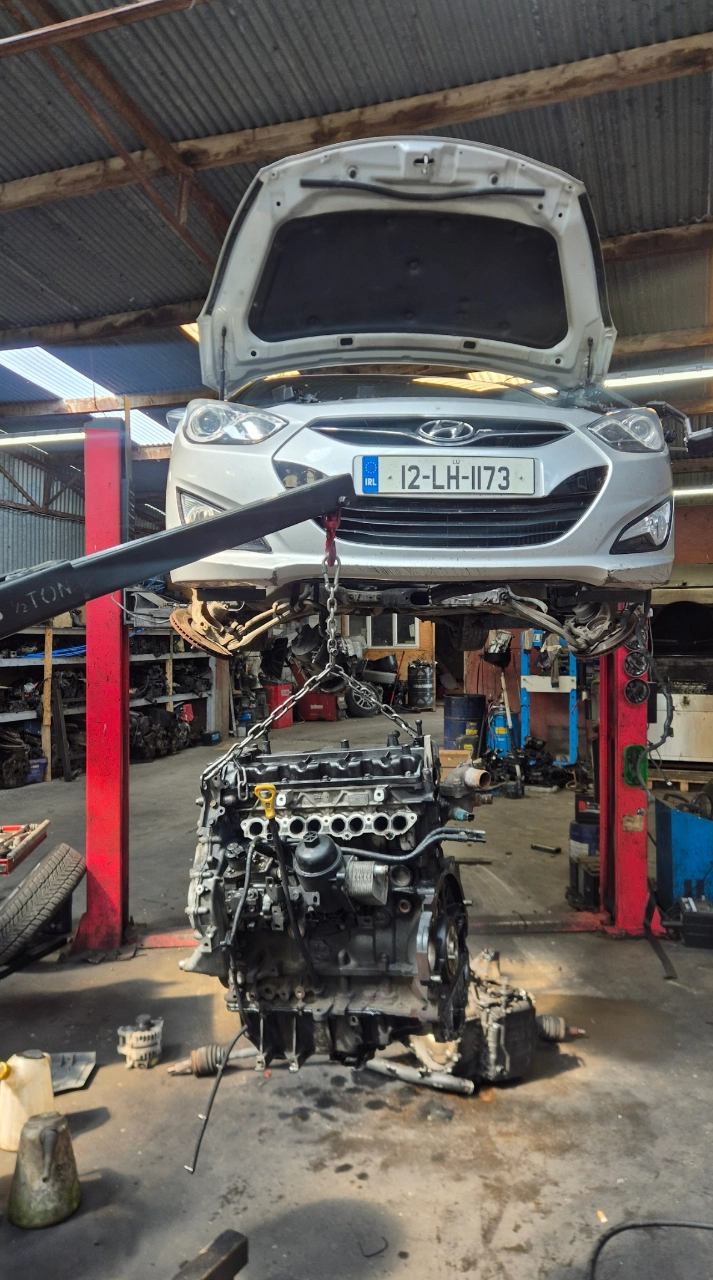 hyundai engine repair in Kilkenny and Tipperary at CloverAuto Garage